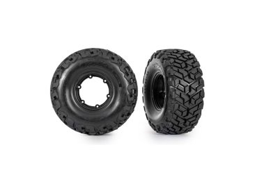 Traxxas pneu 2.2/3.2 Maxx Slash belted, disk černý vnější  (pro #10274, 10276) (2)