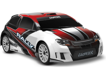 RC auto Traxxas Rally 1:18 4WD RTR, červená