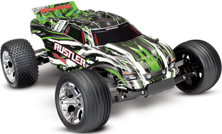 RC auto Traxxas Rustler 1:10 RTR, zelená