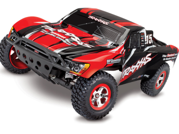 BAZAR - RC auto Traxxas Slash 1:10 RTR, červená
