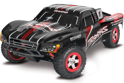 BAZAR - RC auto Traxxas Slash 1:16 RTR, černá