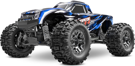 RC auto Traxxas Stampede 1:10 4x4 VXL RTR, modrá