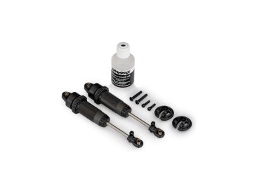 Traxxas tlumič GTR xx-long šedý PTFE TiN (2)