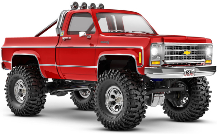 RC auto Traxxas TRX-4M Chevrolet K10 1979 1:18 RTR, červená