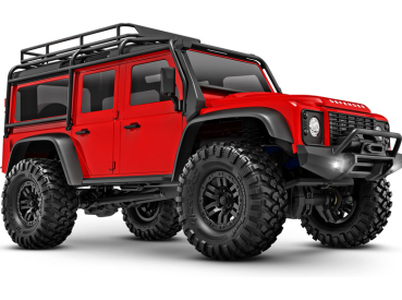 BAZAR - RC auto Traxxas TRX-4M Land Rover Defender 1:18 RTR, červená