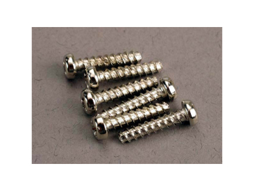 Traxxas vrut křížový 3x14mm půlkulatá hlava zink. (6)