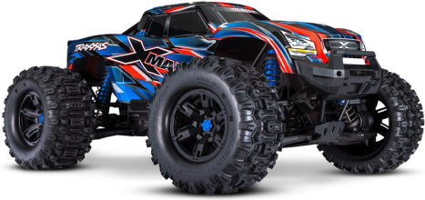 RC auto Traxxas X-Maxx 8S Belted 1:5 4WD RTR, modrá