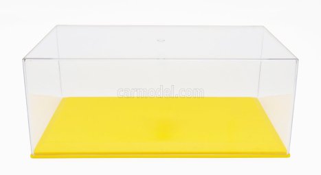Vetrina display box Vetrina display box Box For 1/18 Base In Plastica Gialla - Plastic Leather Base Yellow - Lungh.length Cm 33.5 X Largh.width Cm 17.3 X Alt.height Cm 13.0 (altezza Interna Interior Height Cm 11.0) 1:18 Plastový Displej - Žlutý