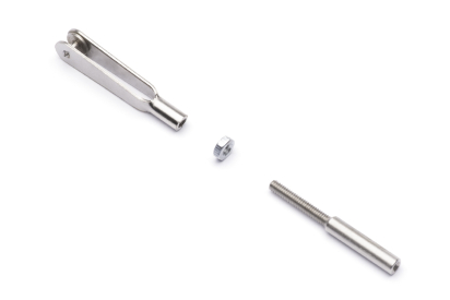 Vidlička kovová M2 s ocelovou spojkou 1,2mm 10ks