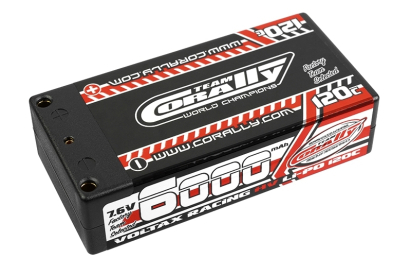 VOLTAX HiVOLT 120C LiPo Shorty Hardcase-6000mAh-7.6V-G4 (45,6Wh)