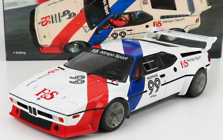 Werk83 BMW M1 Procar Team Bmw Motorsport N 99 Bmw M1 Procar Series 1979 Toine Hezemans 1:18 Bílá Červená Modrá