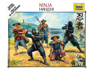 Zvezda figurky - Ninja (1:72)