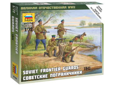 Zvezda figurky - sovětská frontová linie (1:72)