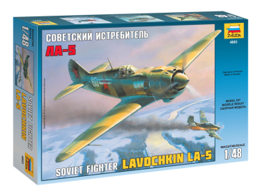 Zvezda letadlo Lavočkin La-5 (1:48)