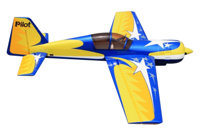 Yak 54 scale 30% (2 200 mm) 50ccm (žluto/modrá)