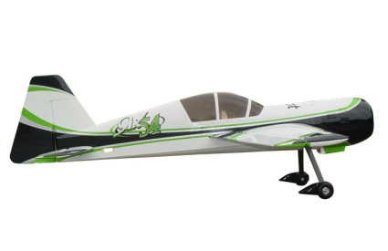 Yak 54 scale 35% (2 700 mm) 100ccm (zeleno/stříbrno/černá)