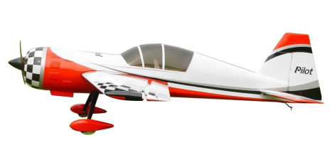 Yak 54 scale 37,5% (3 100 mm) 150ccm (červeno/bílá)