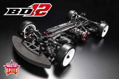 Yokomo Master Speed BD12 Touring Car stavebnice, uhlíkové šasi