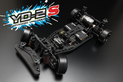 Yokomo YD-2S RWD 1:10 Kit driftovacího podvozku (plastové šasí) s YG-302 gyrem řízení