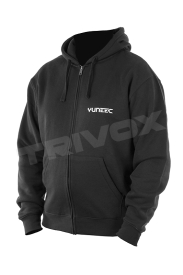 YUNEEC černá mikina s kapucí 2XL