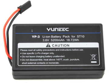 Yuneec ST10: LiIon baterie 3.6V 5200mAh