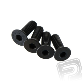Zápustný šroub 4x12mm (4 ks.)