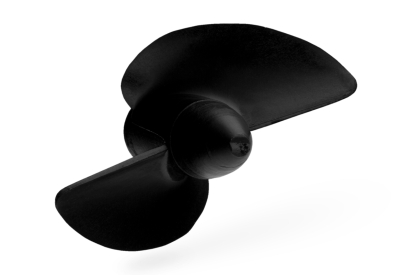 Závodní lodní šroub 2 listý, levý, stoupání 40mm, 31,0mm/M4