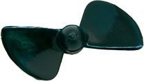 Závodní lodní šroub 2 listý, pravý, stoupání 21mm, 62,5mm/M4 (doprodej)