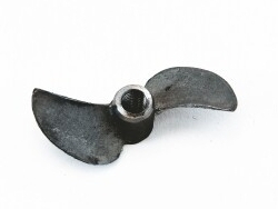 Závodní ocelový lodní šroub 2 listý, pravý, stoupání 36mm, 29,0mm/M4