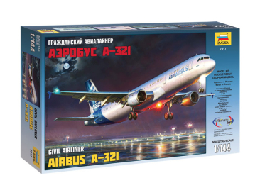 Zvezda Airbus A-321 (1:144)