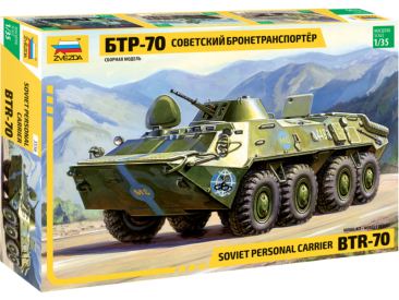 Zvezda BTR-70 Soviet APC (re-edice) (1:35)