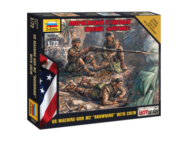 Zvezda figurky American Machine gun 