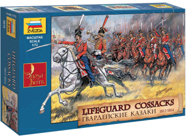 Zvezda figurky Russian Lifeguard Cossacks (1:72)