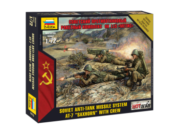Zvezda figurky Soviet Anti-Tank Missile System AT-7 
