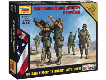 Zvezda figurky - US SAM FIM-92 Stinger (1:72)