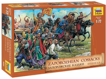 Zvezda figurky záporožští kozáci (1:72)