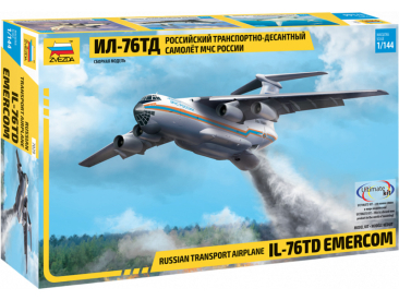 Zvezda Iljušin IL-76 TD Emercom (1:144)