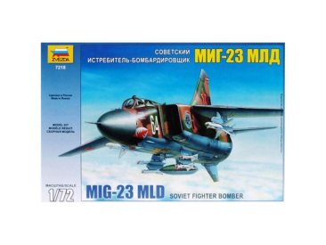Zvezda MIG-23 MLD Soviet Fighter reedice (1:72)