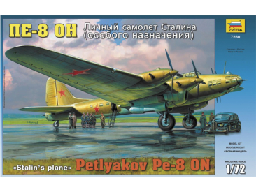 Zvezda Petlyakov Pe-8 ON Stalin´s Plane reedice (1:72)