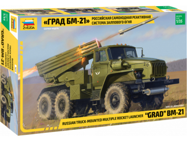 Zvezda raketomet BM-21 Grad (1:35)