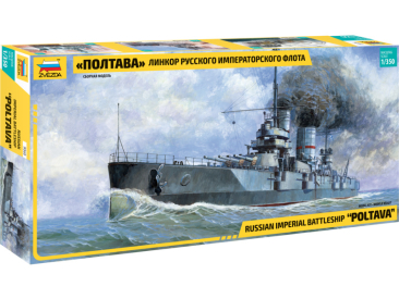 Zvezda ruská bitevní loď Poltava (1:350)