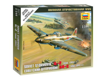 Zvezda Snap Kit - Iljušin IL-2 Stormovik (1:144)