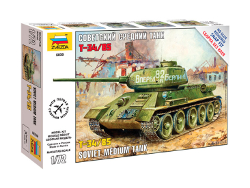 Zvezda Snap Kit - T-34/85 (1:72)