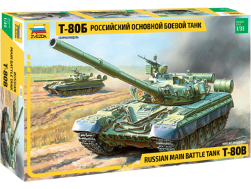 Zvezda T-80B MBT (re-edice) (1:35)