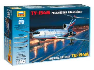 Zvezda Tupolev Tu-154M (1:144)