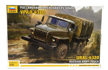 Zvezda Ural 4320 Russian Truck Military 1:72 /