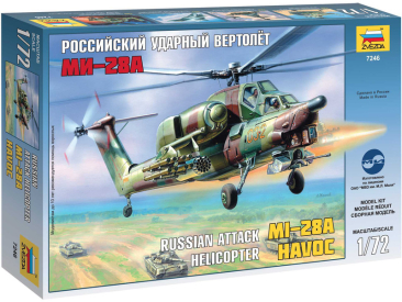 Zvezda vrtulník MI-28A HAVOC (1:72)