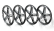 1/10 Set-up Wheel (Black)