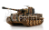 RC tank Tiger I 1:16 pozdní verze IR, kovové pásy