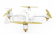 Dron HUBSAN H501S Pro High Edition, bílá